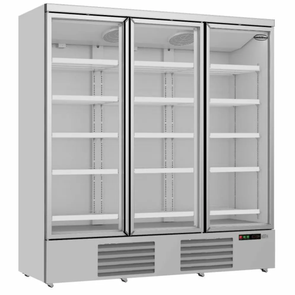 Combisteel Kühlschrank 3 Glastüren JDE1530R 1880 mm