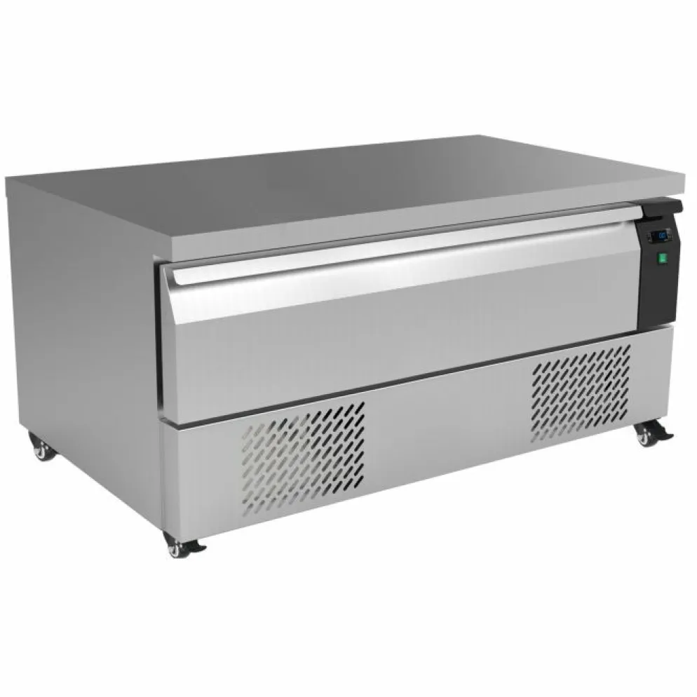 Combisteel Kühl-/Tiefkühltisch Edelstahl mit 1 Schublade, 3x 1/1 GN