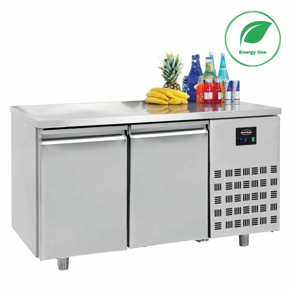 CombiSteel Kühltisch 2 Türen 281L, 1400x700x850mm