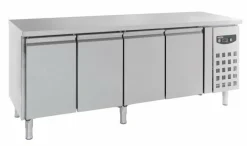 CombiSteel Kühltisch 4 Türen 553L, 2230x700x850mm