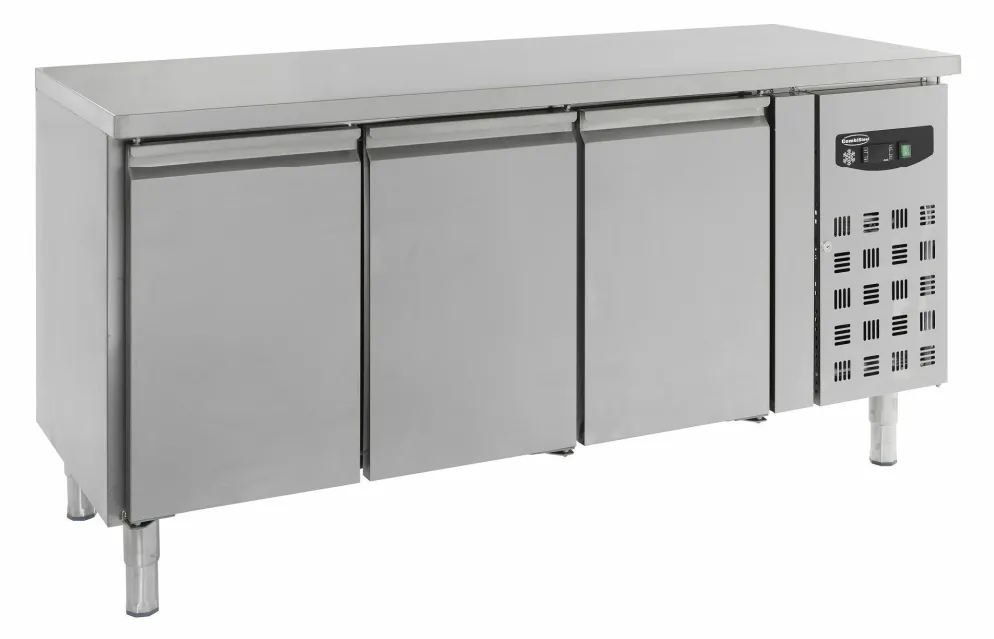 CombiSteel Kühltisch 3 Türen, 386L, 1798x600x860mm