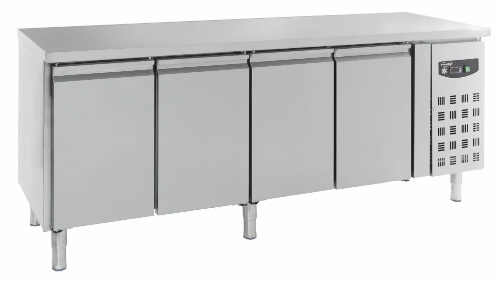 CombiSteel Kühltisch 4 Türen, 511L, 2230x600x860mm