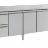 CombiSteel Kühltisch 3 Türen, 2 Schubladen 553L, 2230x700x850mm