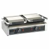 CombiSteel Kontaktgrill Doppelt, Platten gerillt, 580x410x190mm