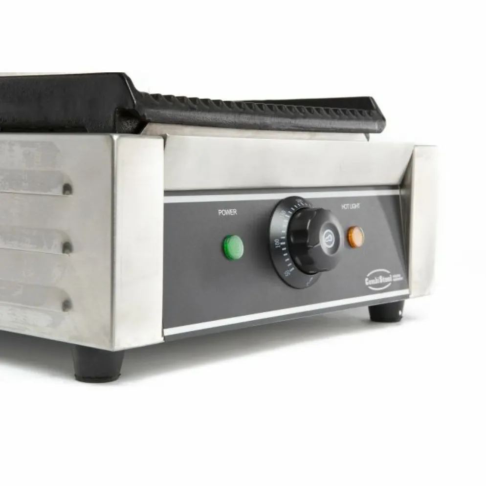 CombiSteel Kontaktgrill Panini, Platten gerillt, 320x410x190mm