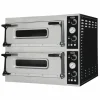 Combisteel Pizzaofen Doppelkammer für 2x 6 Pizzen,  Ø-35cm