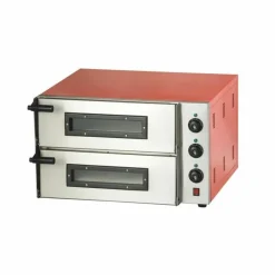 Combisteel Pizzaofen Doppelkammer 2x1 Pizzen, 3kW