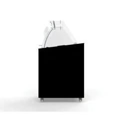 Combisteel Speiseeisvitrine Corsica 6×5 L Schwarz 909 mm