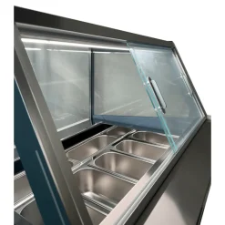 Combisteel Speiseeisvitrine Borneo 12×5 L 1610 mm