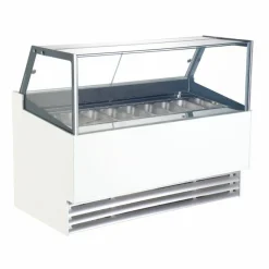 Combisteel Speiseeisvitrine Borneo 12×5 L 1610 mm