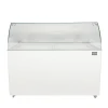 Combisteel Speiseeisvitrine Corsica 6×5 L Weiß 909 mm