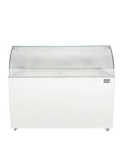 Combisteel Speiseeisvitrine Corsica 6×5 L Weiß 909 mm