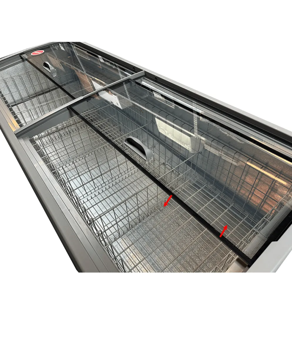 Combisteel Supermarkt Tiefkühltruhe Grau 630 L