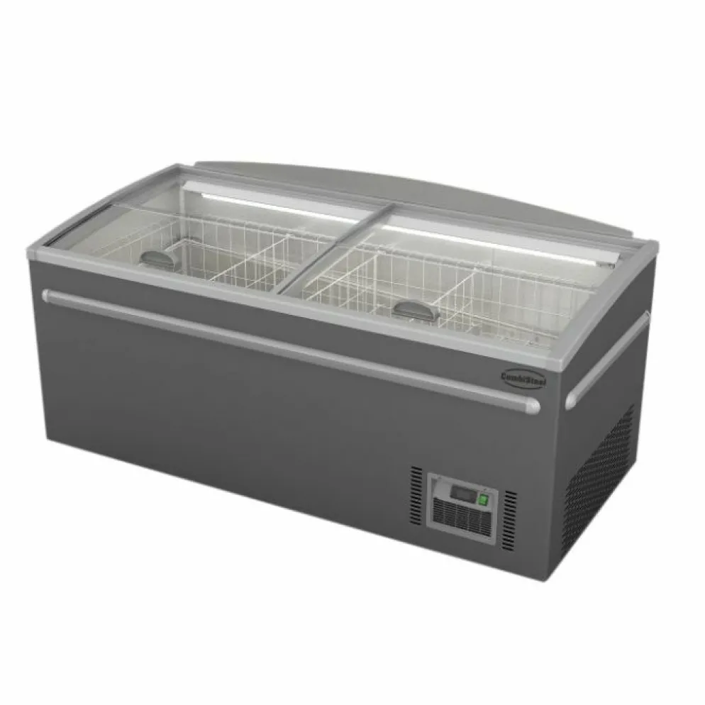 Combisteel Supermarkt Tiefkühltruhe Grau 630 L