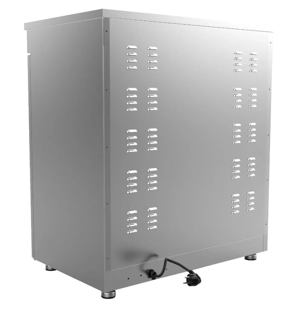 Combisteel Teller Wärmeschrank 2 Türen 750 mm, belüftet