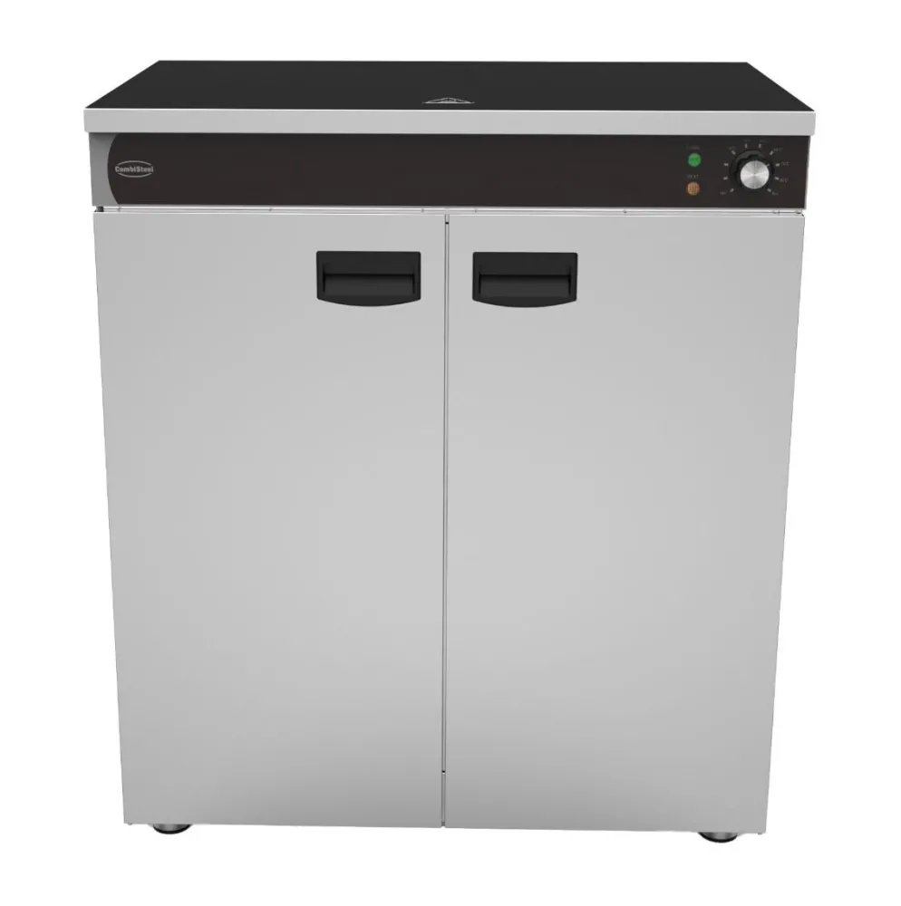 Combisteel Teller Wärmeschrank 2 Türen 750 mm, belüftet