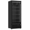 Combisteel Tiefkühlschrank 1 Glastür Schwarz JDE600F BL 750 mm