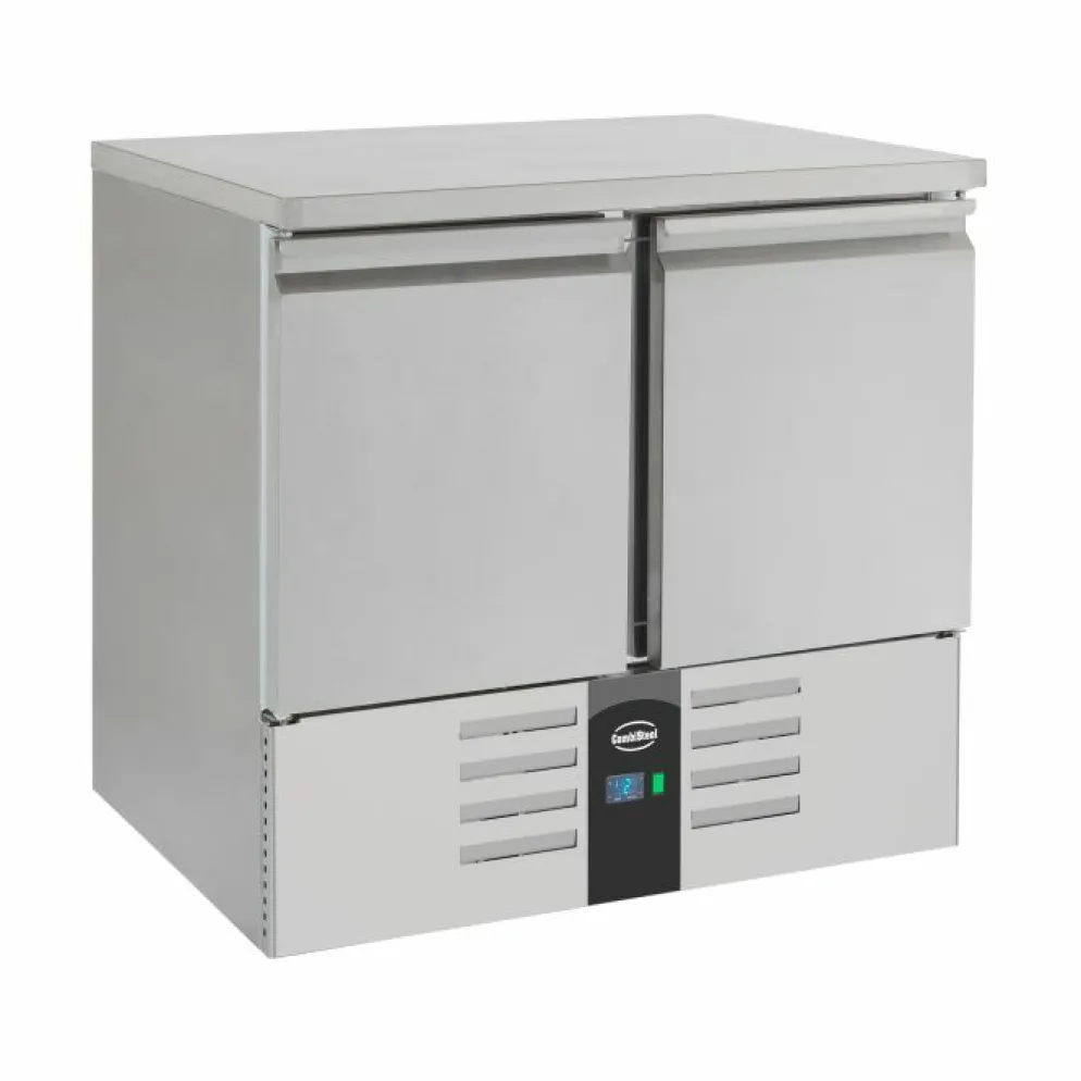 Combisteel Tiefkühltisch 2 Türen Edelstahl 943 mm
