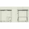 Combisteel Tiefkühltruhe Edelstahl Deckel 202 L Weiß 765 mm
