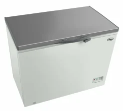 Combisteel Tiefkühltruhe mit Edelstahldeckel, 402 Liter