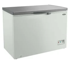 Combisteel Tiefkühltruhe mit Edelstahldeckel, 402 Liter