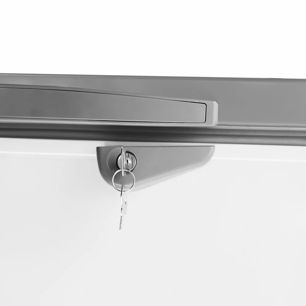 Combisteel Tiefkühltruhe mit Edelstahldeckel, 562 Liter