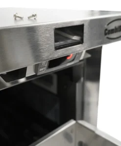CombiSteel Umschaltbarer Kühl-/Tiefkühlschrank mit 2 Schubladen, 185 Liter