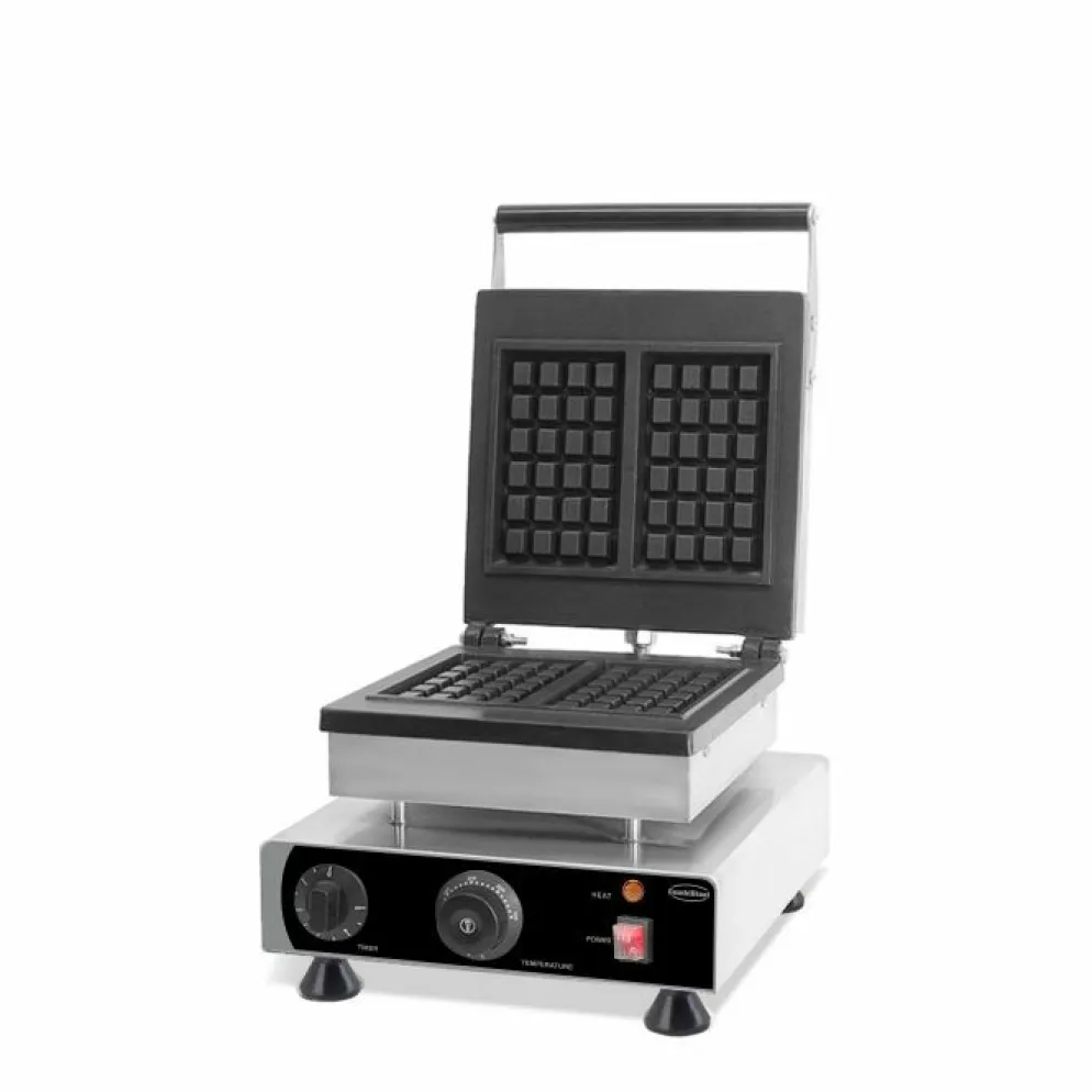 Combisteel Waffeleisen für 2 Brüsseler Waffeln