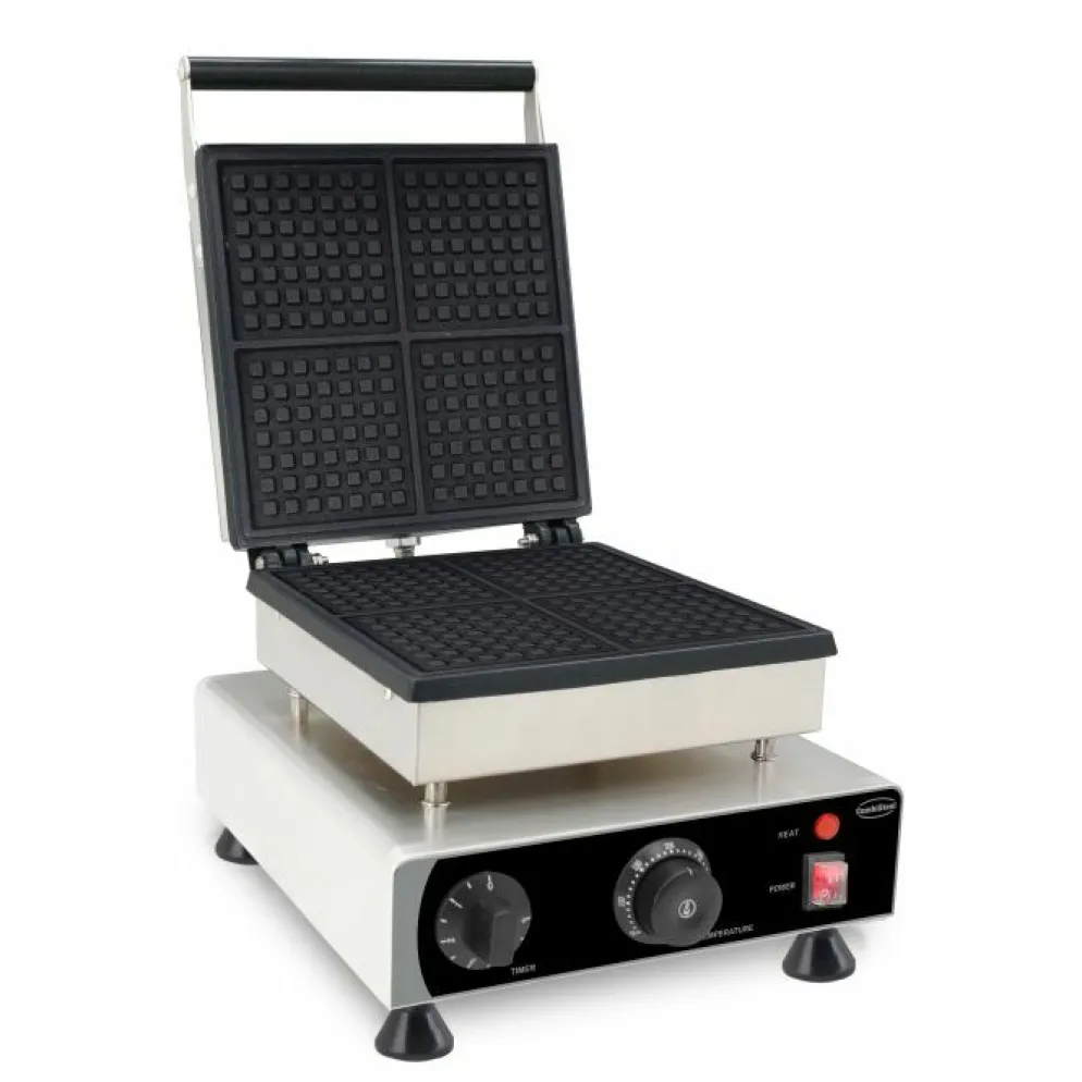 Combisteel Waffeleisen für 4 quadratische Waffeln