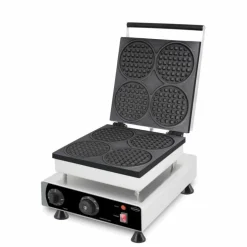 Combisteel Waffeleisen für 4 runde Waffeln