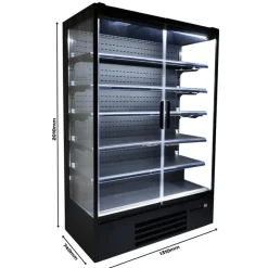 Combisteel Wandkühlung Marco 1.3 Schwarz 1292 L