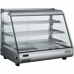 Combisteel Wärmevitrine 160 L 857 mm, LED-Beleuchtung