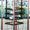 Craven Tablettwagen Stahl für 7 Tabletts, 139,3(H) x 48,5(B) x 57,8(T