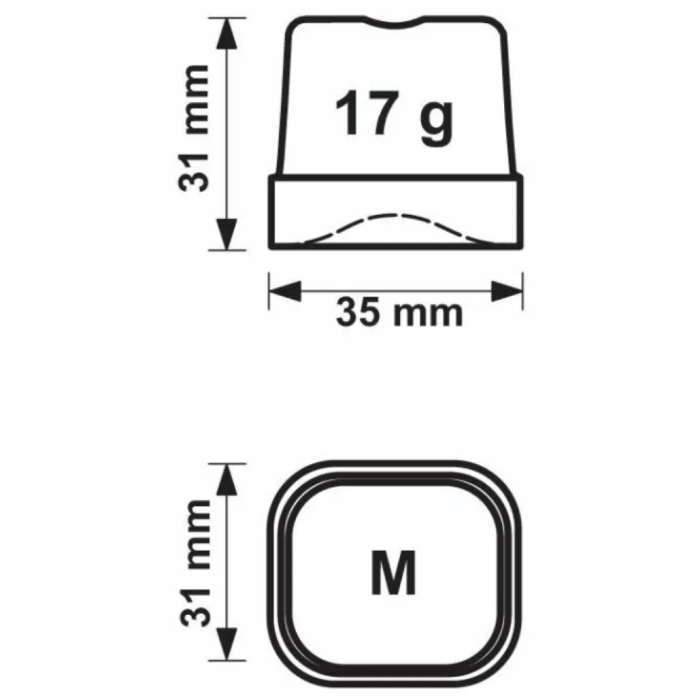 CS Professional Eiswürfelmaschine 68 kg/24h Luftgekühlt