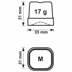 CS Professional Eiswürfelmaschine 100 kg/24h Luftgekühlt
