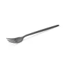 Dessertgabel Set ALEX BLACK, mit schwarz, matter PVD Beschichtung, 16 cm, Set á 12 Stück