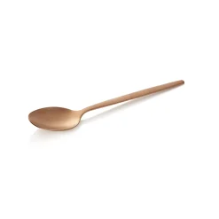 Dessertlöffel Set ALEX BRONZE, mit bronze, matter PVD Beschichtung, 16 cm, Set á 12 Stück