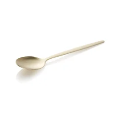 Dessertlöffel Set ALEX CHAMPAGNE, mit champagner, matter PVD Beschichtung, 16 cm, Set á 12 Stück