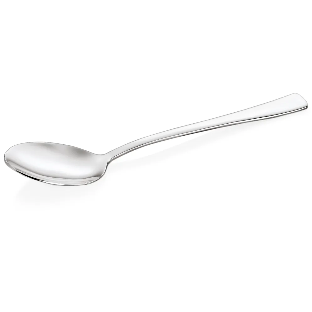Dessertlöffel Set HAMBURG, 18 cm, Set á 12 Stück, Chromnickelstahl 18/10