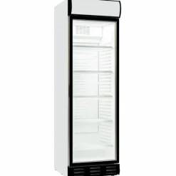 Display Kühlschrank 1 Glastür 382 L, Türanschlag links, Breite 595mm
