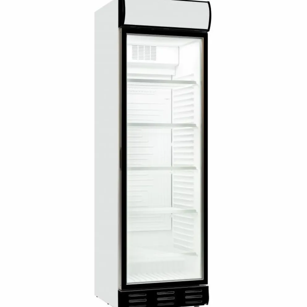 Display Kühlschrank 1 Glastür 382 L, Türanschlag links, Breite 595mm