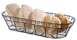 Drahtkorb Deco länglich 385x160x(H)80mm