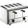 Dualit Toaster 49900 Edelstahl, 4 Scheiben Toaster