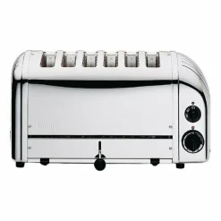 Dualit Toaster 60144 Edelstahl, 6 Scheiben