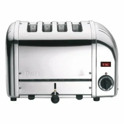 Dualit Toaster 40352 Edelstahl, 4 Scheiben Toaster