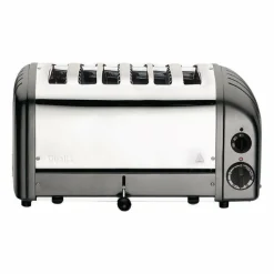 Dualit Toaster 60154 rot, 6 Scheiben