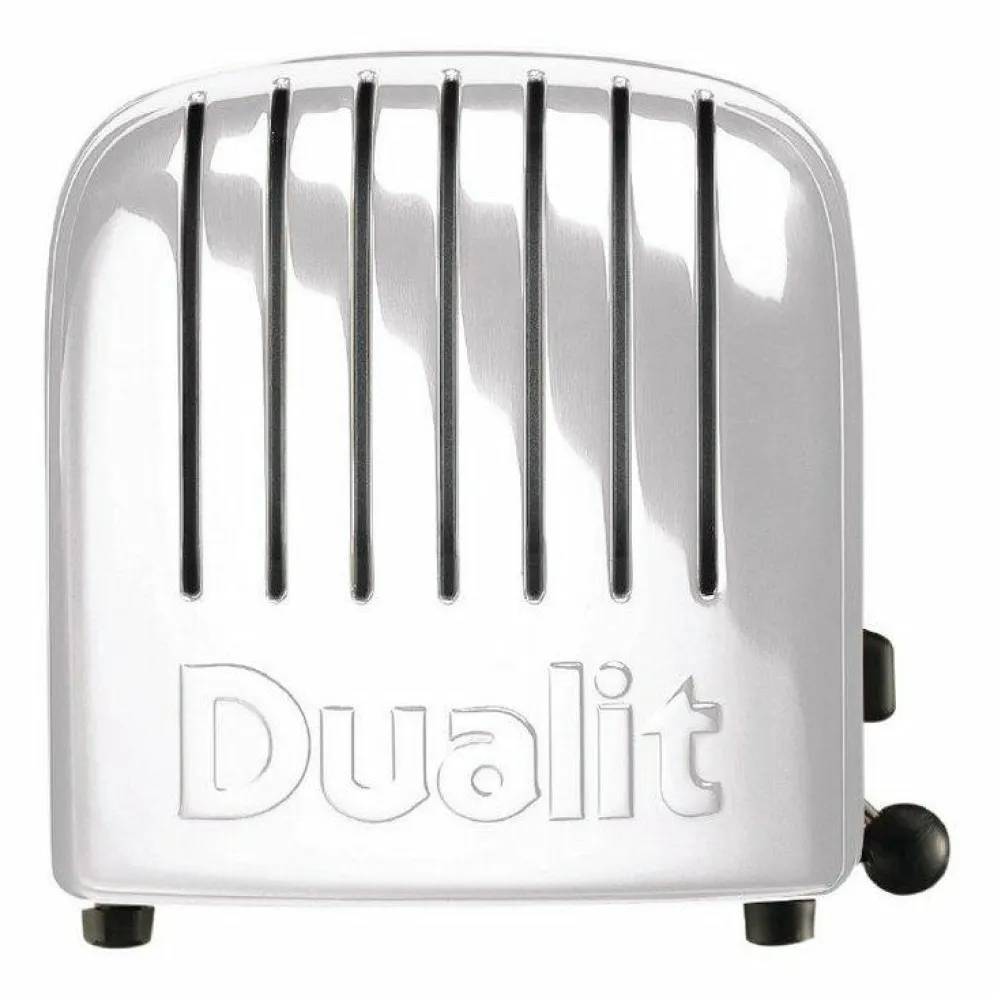 Dualit Toaster 40355 weiß, 4 Scheiben Toaster