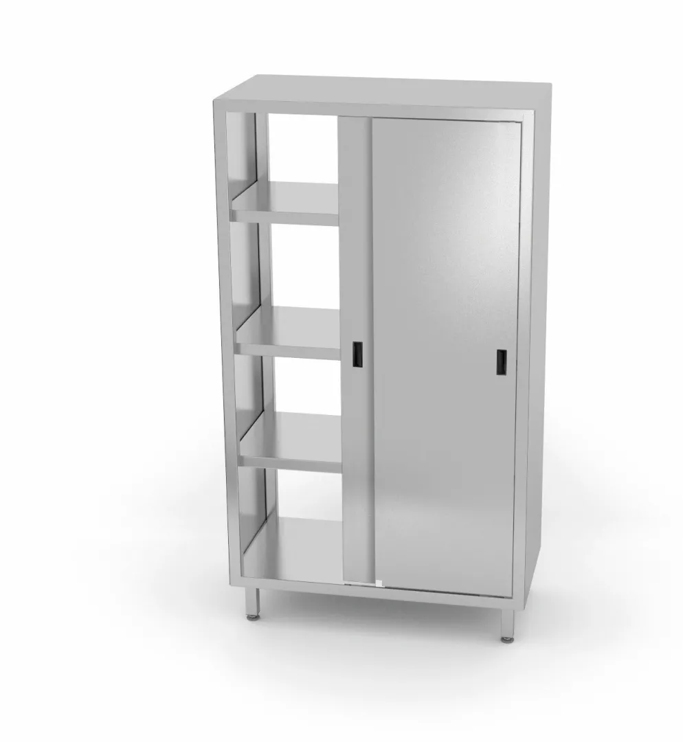 Durchreicheschrank mit Trennwand Schiebetüren 800x700x1800 mm