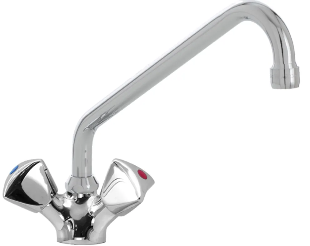 EASY Knebel-Mischbatterie mit Schwenkhahn 3/8 Zoll Wasseranschluß