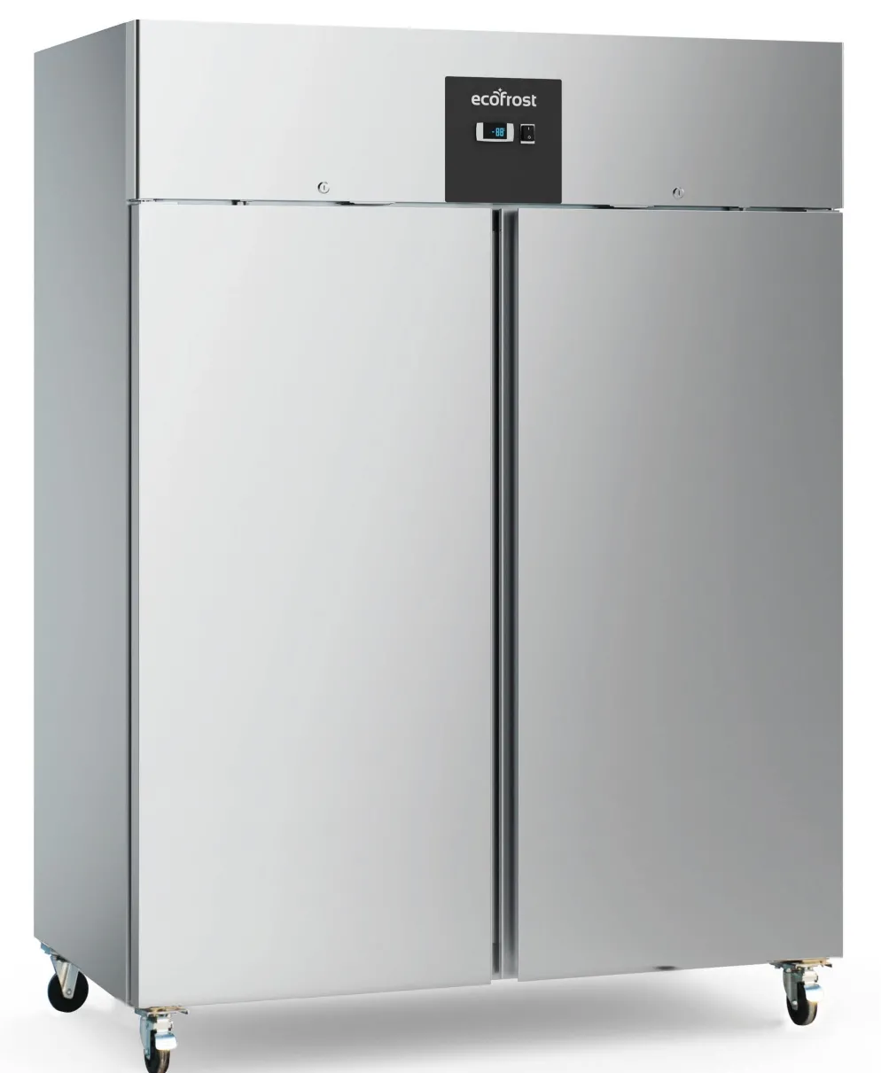 ecoFrost Edelstahl Kühlschrank RFS 1200 Liter, 1340x810x2010mm
